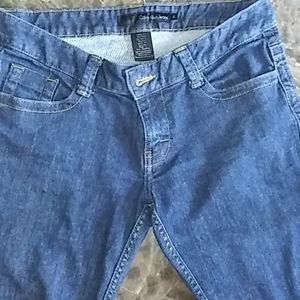 Calvin Klein blue jeans